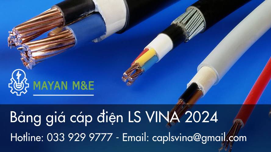 Bảng giá cáp điện LS VINA 2024 capdienls.com