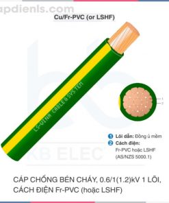 Cáp chống bén cháy LS VINA 0.61(1.2)kV 1c Cu_Fr-PVC (LFSH)